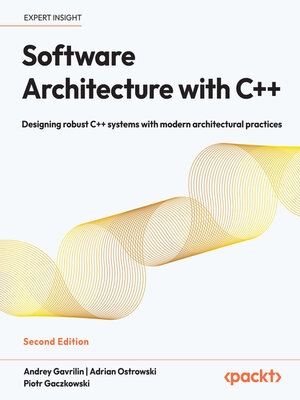 cover image of Software Architecture with C++